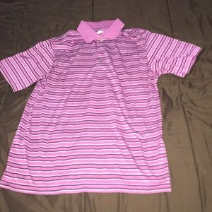 Pink polo t shirt